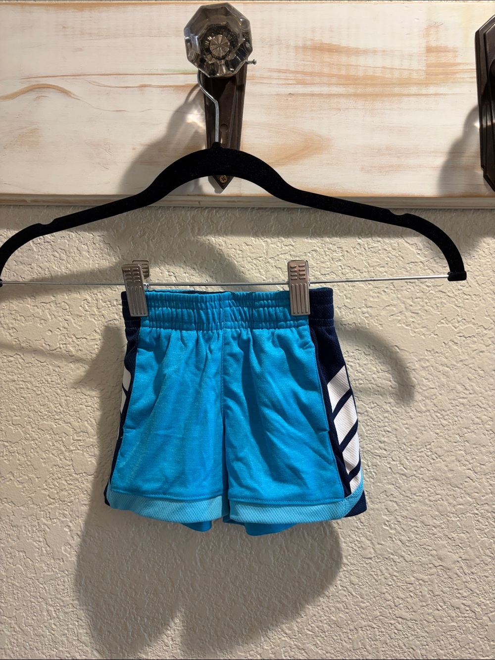 Kids Athletic Shorts - Blue